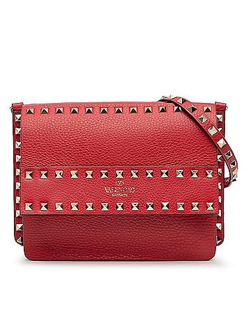 Valentino Small Grained Calfskin Rockstud Crossbody (view 1)
