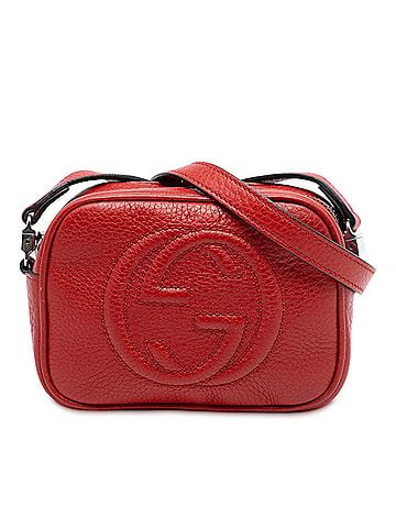 Gucci Kids Mini Leather Soho Disco Crossbody (view 1)