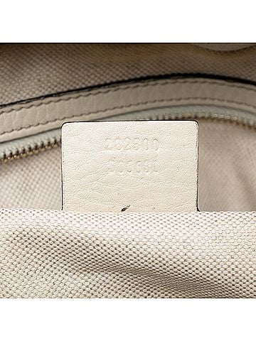 Gucci Pebbled Calfskin Bella Satchel (view 2)