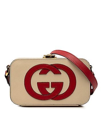 Gucci Leather Interlocking G Crossbody (view 1)