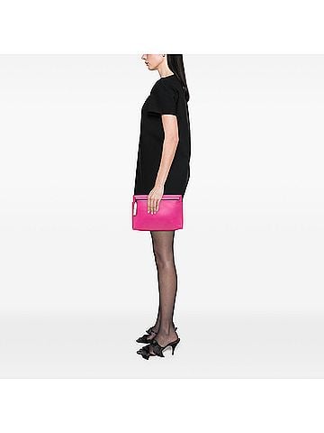 Loewe Bicolor Leather Anagram T Pouch (view 2)