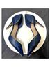 Aldo 100% Faux Leather Animal Print Blue Heels Size 9 - photo 7