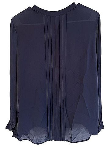 L'Agence x Bert Stern Long Sleeve Silk Top (view 2)