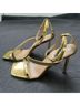 Steve Madden 100% Polyurethane Gold Heels Size 9 1/2 - photo 10