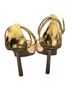 Steve Madden 100% Polyurethane Gold Heels Size 9 1/2 - photo 2