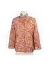 Chico's 100% Polyester Tweed Orange Pink Blazer Size S - photo 1