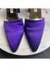 Walter Steiger Solid Purple Heels Size 7 - photo 12