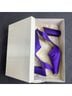 Walter Steiger Solid Purple Heels Size 7 - photo 9