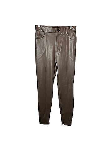 Zara Leather Pants (view 1)