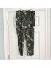 Zara Tropical Green Yellow Track Pants Size M - photo 5