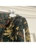 Zara Tropical Green Yellow Track Pants Size M - photo 7