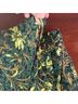 Zara Tropical Green Yellow Track Pants Size M - photo 11