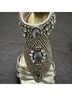 Antonio Melani 100% Leather Silver Heels Size 8 - photo 6