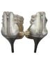 Antonio Melani 100% Leather Silver Heels Size 8 - photo 2