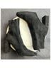 Aldo 100% Suede Black Ankle Boots Size 9 - photo 13