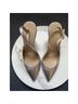 BEAUTIISOLES 100% Leather Snake Print Pink Heels Size 6 1/2 - photo 5