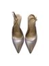BEAUTIISOLES 100% Leather Snake Print Pink Heels Size 6 1/2 - photo 1