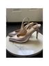 BEAUTIISOLES 100% Leather Snake Print Pink Heels Size 6 1/2 - photo 6