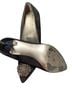 Tahari 100% Suede Black Silver Heels Size 10 1/2 - photo 8