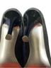 Tahari 100% Suede Black Silver Heels Size 10 1/2 - photo 12