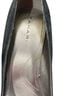 Tahari 100% Suede Black Silver Heels Size 10 1/2 - photo 11