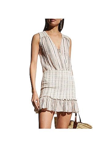 Veronica Beard Cox Cream Rose Cocktail Dress (view 1)