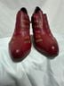 L'Artiste 100% Leather Checkered-gingham Color Block Red Heels Size EU 40 - photo 6
