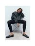 Zara 100% Patent Leather Solid Black Flats Size 6 - photo 10