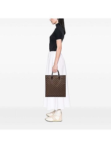 Louis Vuitton Damier Ebene Sac Plat (view 2)