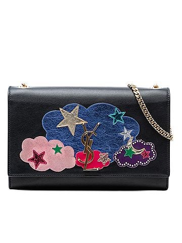Saint Laurent Medium Lambskin Cloud Star Patchwork Monogram Kate Crossbody (view 1)