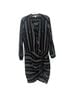 Veronica Beard Stripes Black White Casual Dress Size 10 - photo 1