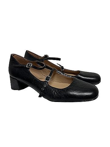 Madewell Nettie Block Mary Jane Heels (view 2)