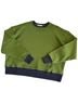WeWoreWhat 100% Cotton Solid Green Sweatshirt Size XXS - photo 1