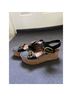 Kurt Geiger 100% Leather Solid Black Sandals Size 10 - photo 11