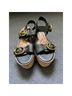 Kurt Geiger 100% Leather Solid Black Sandals Size 10 - photo 4