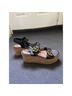 Kurt Geiger 100% Leather Solid Black Sandals Size 10 - photo 6