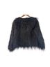 Amazon Essentials Black Faux Fur Jacket Size S - photo 2