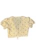 Windsor 100% Polyester Floral Ivory Short Sleeve Blouse Size S - photo 2