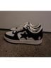 Bape Sta Black White Sneakers Size 8 1/2 - photo 3