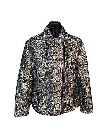 Chico's Faux Leather Jacket (view 1)