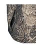 Chico's Animal Print Gray Gold Black Faux Leather Jacket Size L - photo 5