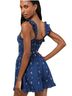 Lulus Floral Blue Romper Size XL - photo 2