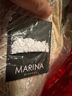 Marina Chevron-herringbone Tan White Cocktail Dress Size 2 - photo 4