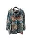 Ali Miles Print Blue Gray Casual Sweaters Size 2X - photo 1