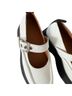 Ganni White Black Sandals Size 8 - photo 1