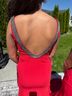 Marsoni Red Cocktail Dress Size 2 - photo 10