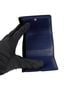 Loewe 100% Leather Blue Tri-fold Card Wallet One size - photo 6