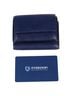 Loewe 100% Leather Blue Tri-fold Card Wallet One size - photo 8