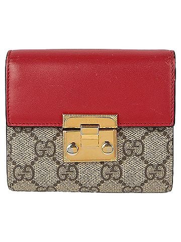 Gucci Paddle Lock Bi-fold Wallet (view 1)