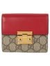 Gucci 100% Canvas Red Paddle Lock Bi-fold Wallet One size - photo 1